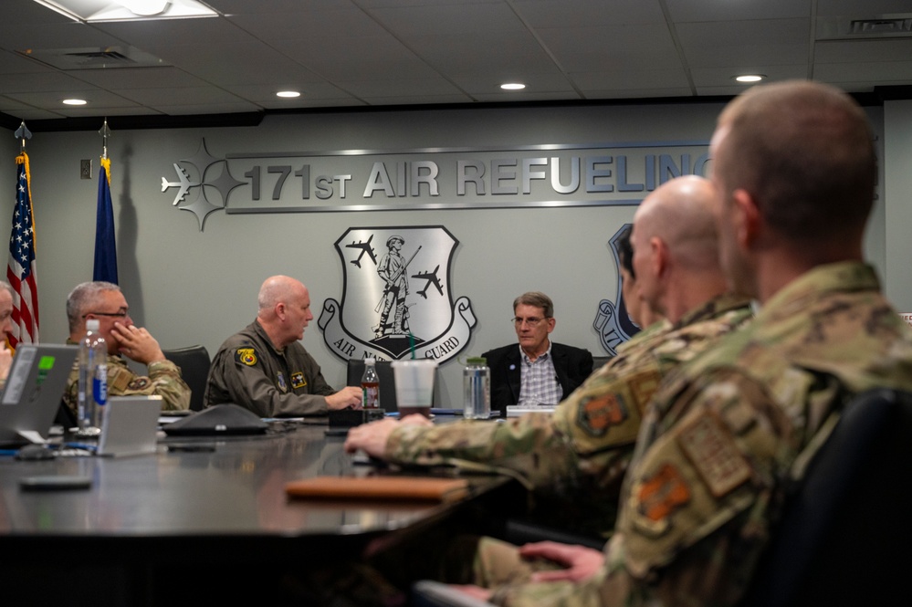 ANG Director Visits 171st Air Refueling Wing