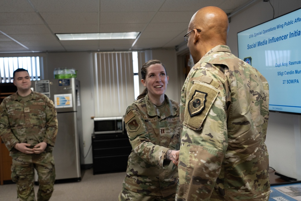 Air Force Chief of Staff visits Cannon AFB