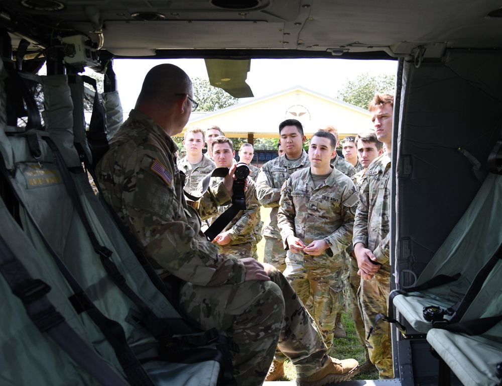 Auburn ROTC Visit to USAACE