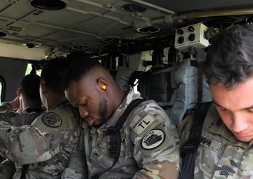 Auburn University ROTC cadets learn about branching Aviation