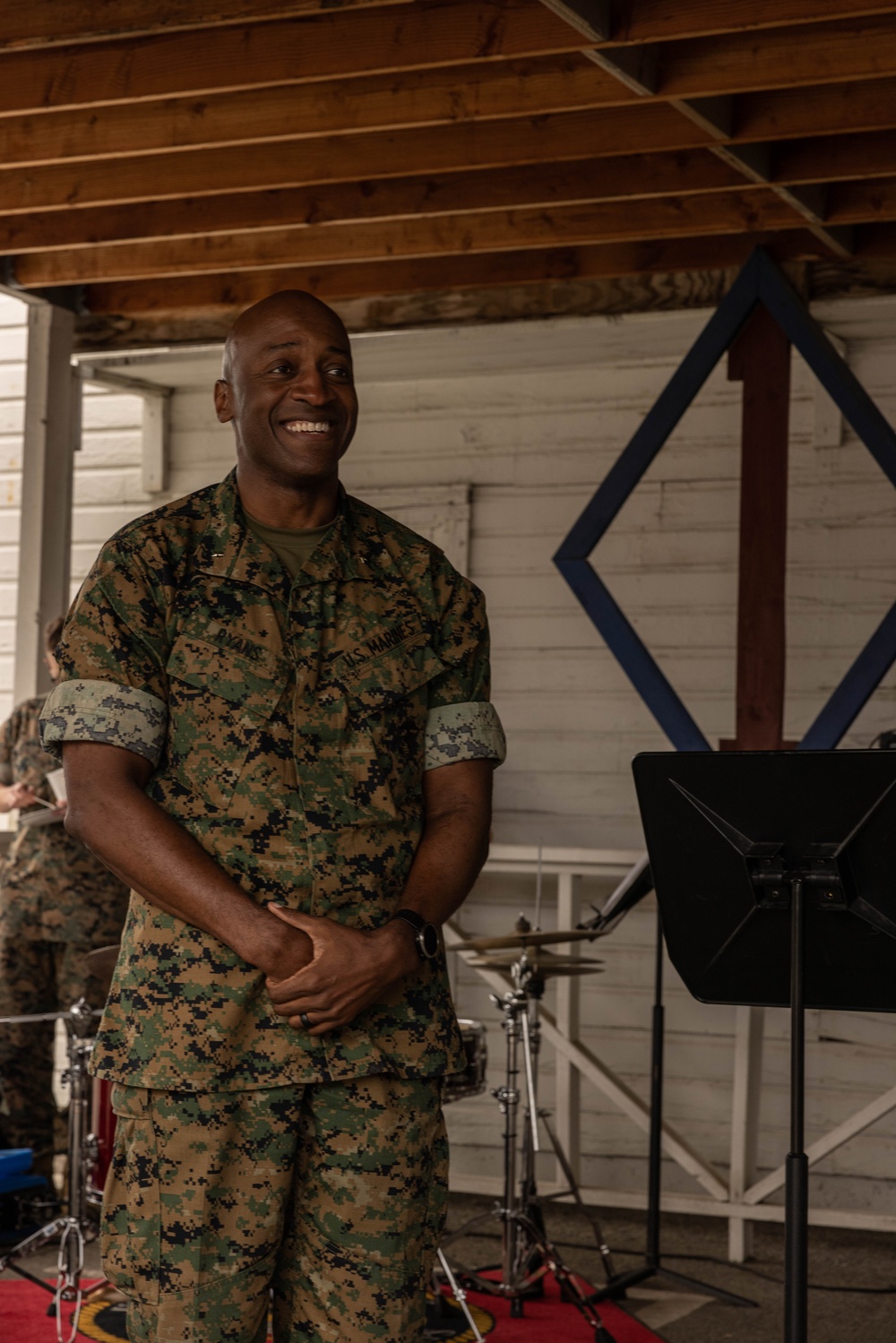 1st Marine Division staff bid farewell to Brig. Gen. James Ryans