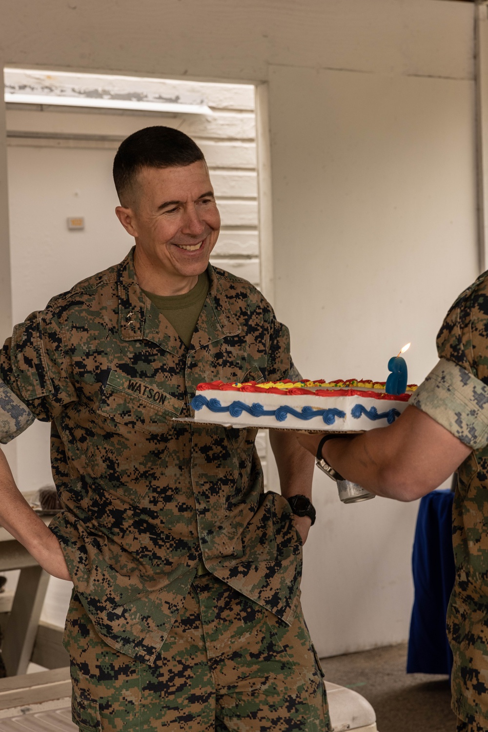 1st Marine Division staff bid farewell to Brig. Gen. James Ryans