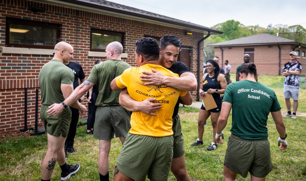 First Training and Education Command Fittest Instructor Competition Prevention Event