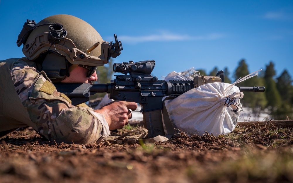 Luke EOD trains at Camp Navajo: Day 1