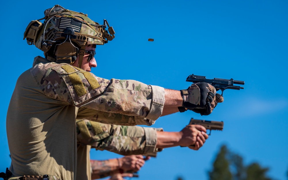 Luke EOD trains at Camp Navajo: Day 1