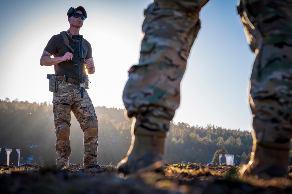 Luke EOD trains at Camp Navajo: Day 1