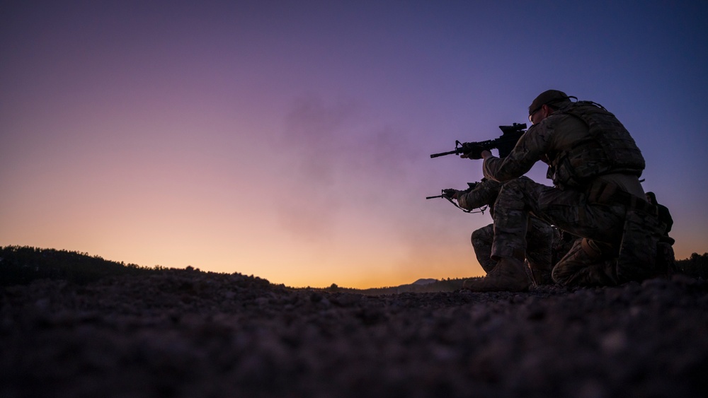 Luke EOD trains at Camp Navajo: Day 1