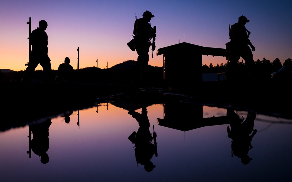 Luke EOD trains at Camp Navajo: Day 1