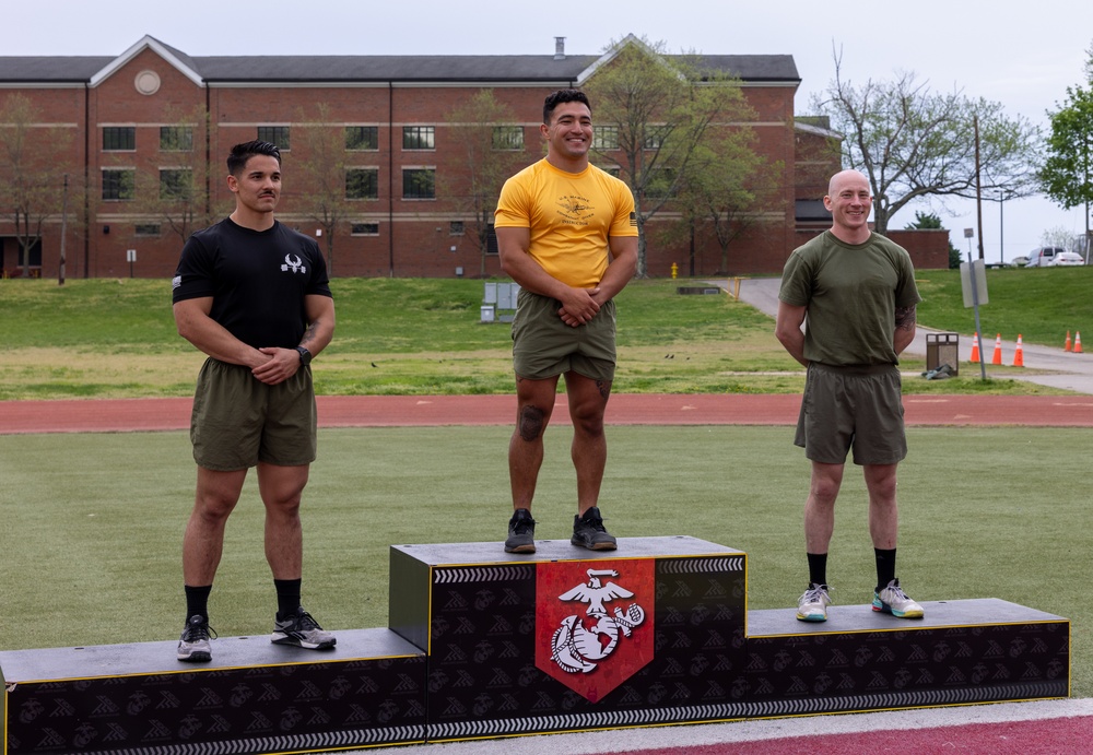 TECOM Fittest Instructor Competition Awards Ceremony
