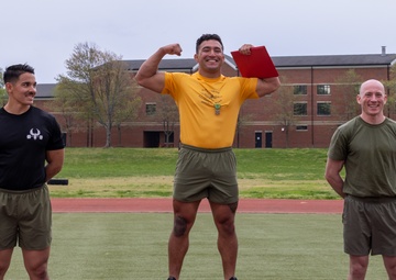 First Training Command Fittest Instructor Competition
