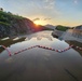 Sunset Over Fuse Gates of Terminus Dam