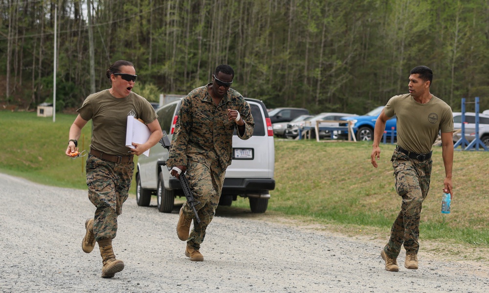 TECOM Fittest Instructor Competition Biathlon