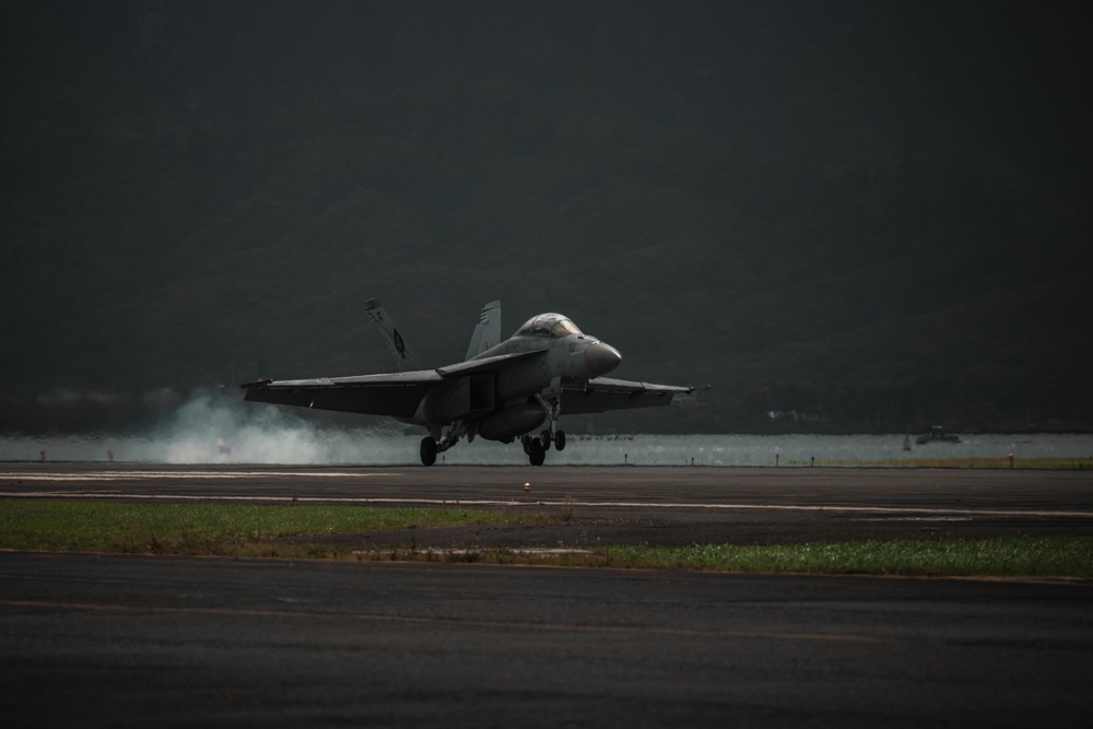 VFA 41, 14, 151, conduct training on MCAS Kaneohe Bay