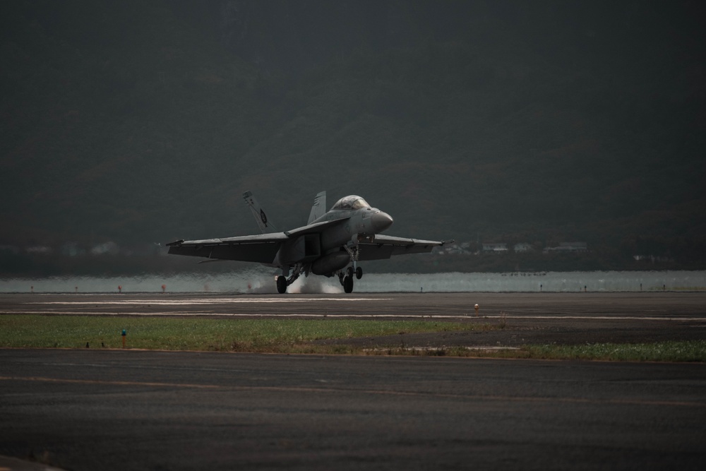 VFA 41, 14, 151, conduct training on MCAS Kaneohe Bay