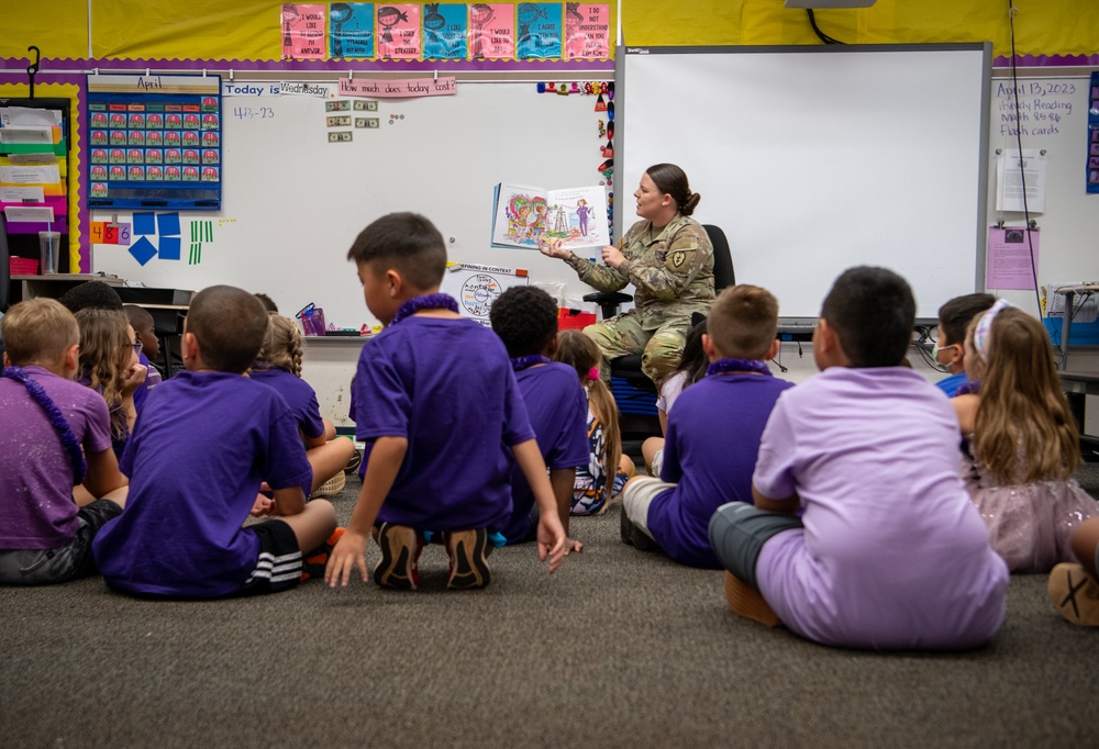 Red Hill Elementary School Month of the Military Child Event