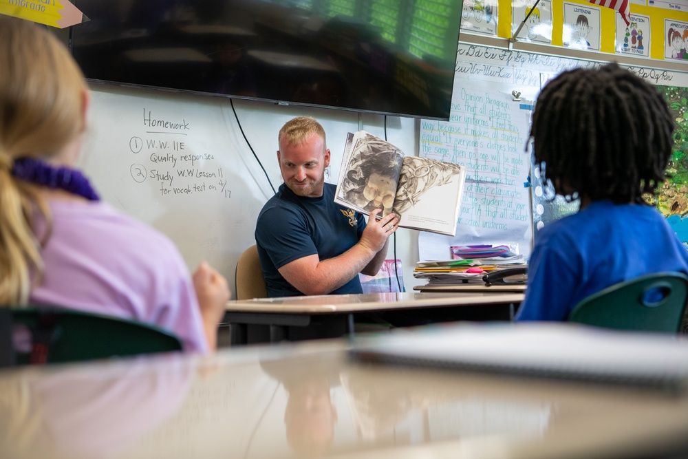 Red Hill Elementary School Month of the Military Child Event