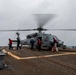 Wayne E. Meyer Conducts Flight Operations