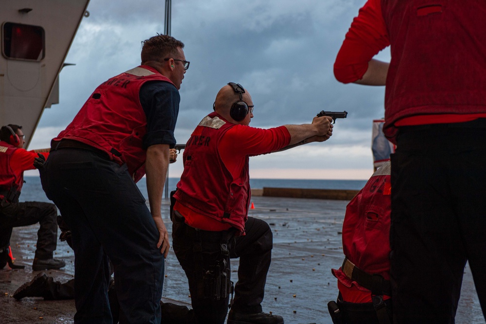 IKE Conducts Operations In The Atlantic Ocean