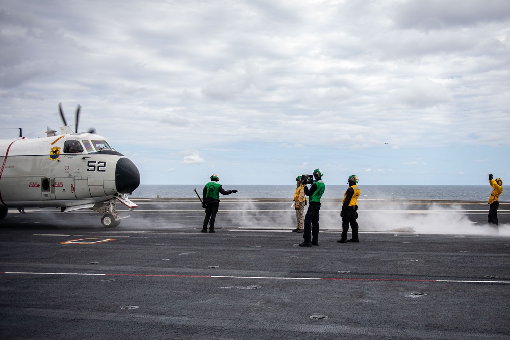 IKE Conducts Operations In The Atlantic Ocean