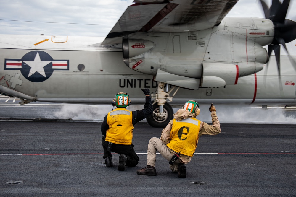 IKE Conducts Operations In The Atlantic Ocean