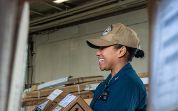 IKE Conducts Maintenance in Naval Station Norfolk
