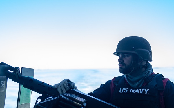 IKE Conducts Operations In The Atlantic Ocean