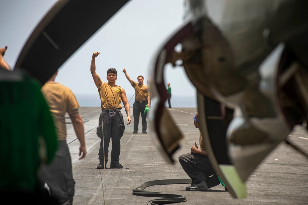 Eisenhower Supports Naval Operations in 5th Fleet Area of Operations