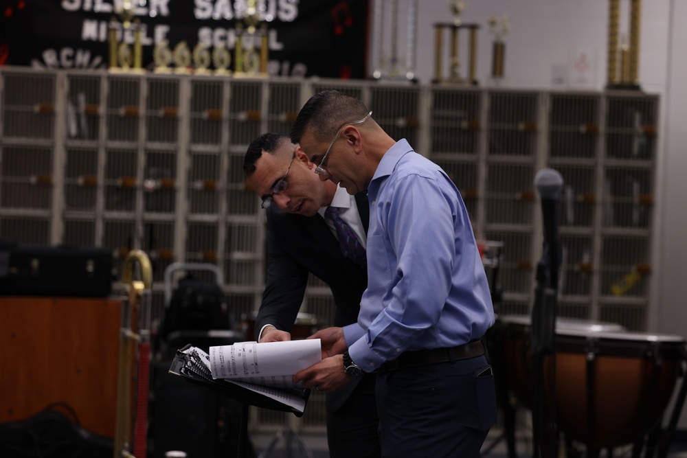 Parris Island Marine Band in Port Orange, Fl. 20230414