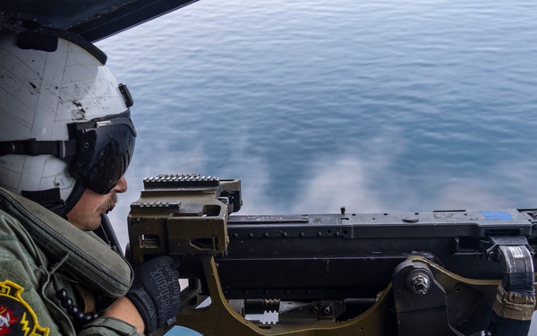 13th MEU VMM 362 Aerial Gun Shoot