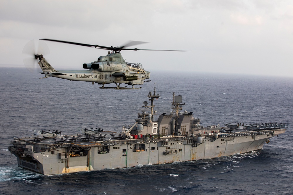 13th MEU H-1s Surface, Search and Control