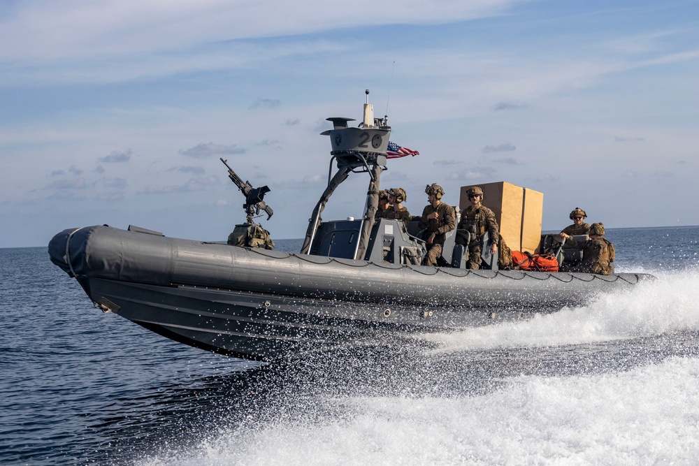 13th MEU Maritime Raid Platoon Machine Gun Range