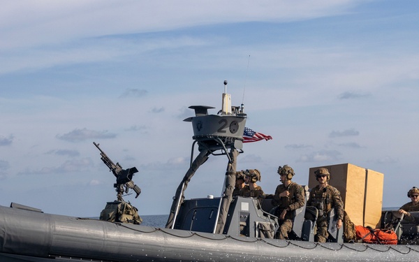13th MEU Maritime Raid Platoon Machine Gun Range