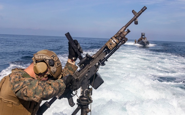 13th MEU Maritime Raid Platoon Machine Gun Range