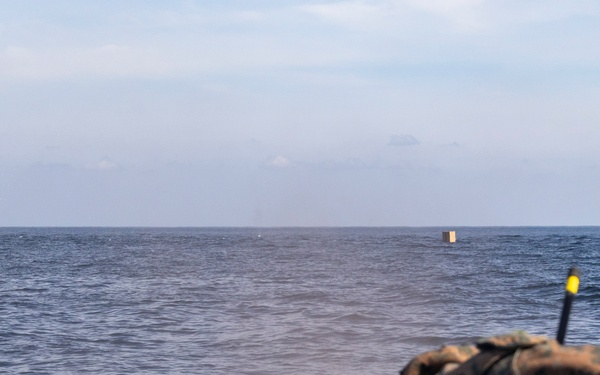 13th MEU Maritime Raid Platoon Machine Gun Range