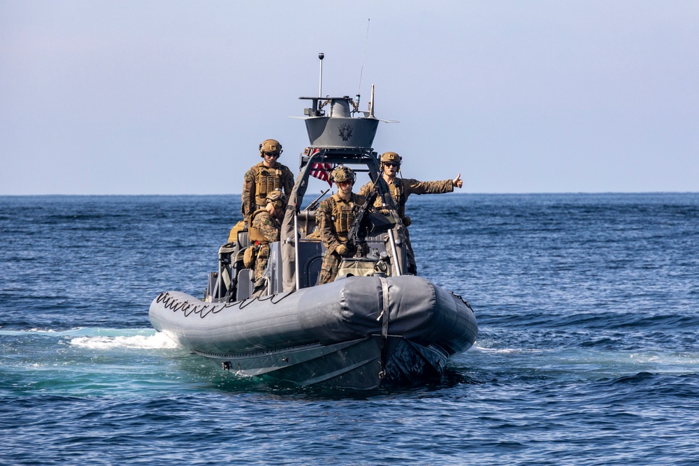 13th MEU Maritime Raid Platoon Machine Gun Range