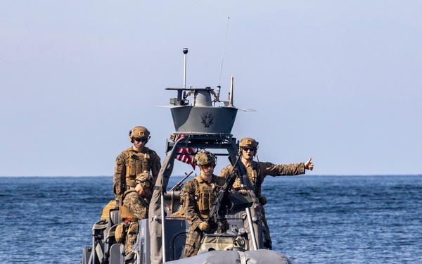 13th MEU Maritime Raid Platoon Machine Gun Range