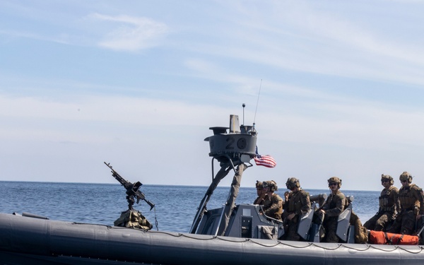13th MEU Maritime Raid Platoon Machine Gun Range