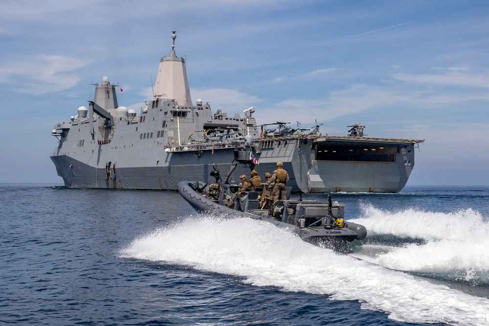 13th MEU Maritime Raid Platoon Machine Gun Range