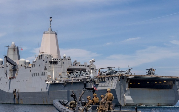 13th MEU Maritime Raid Platoon Machine Gun Range