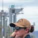 USS William P. Lawrence (DDG 110) Sailor Stands Watch