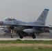 8th Fighter Wing F-16s Land at Gwangju Air Base for Korea Flying Training 2023