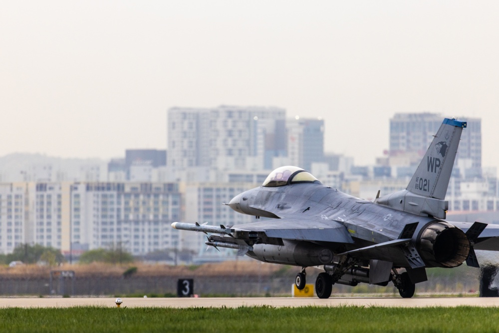 8th Fighter Wing arrives at Gwangju Air Base for Korea Flying Training 23