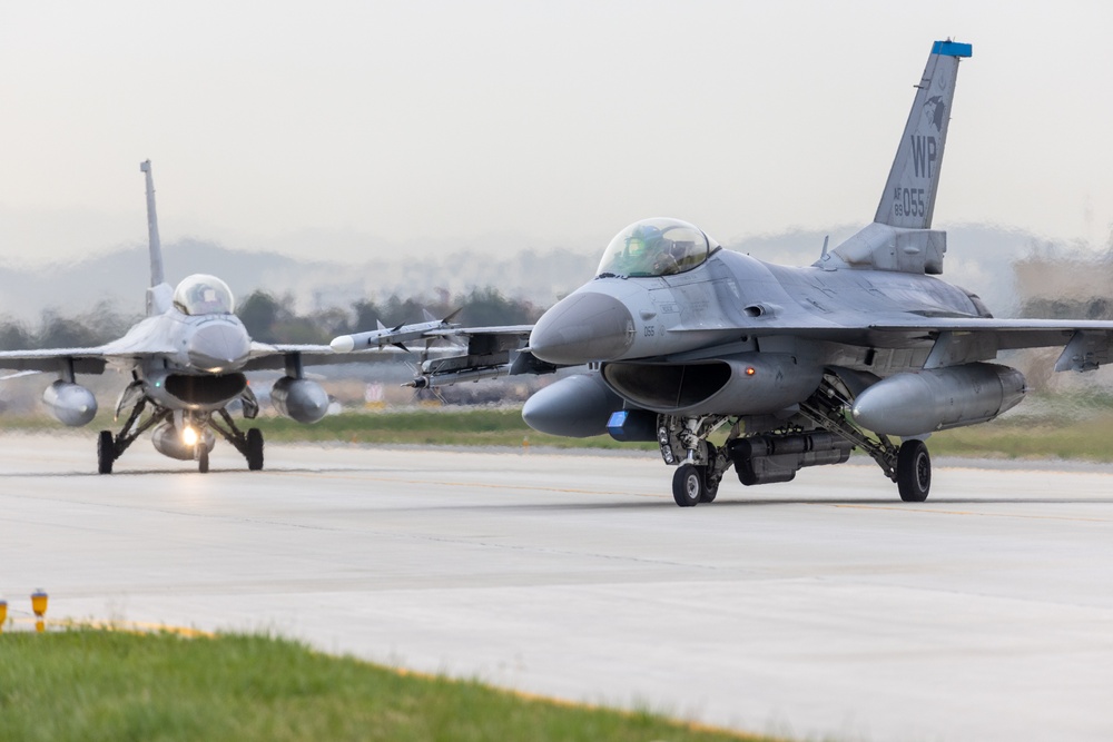 8th Fighter Wing arrives at Gwangju Air Base for Korea Flying Training 23