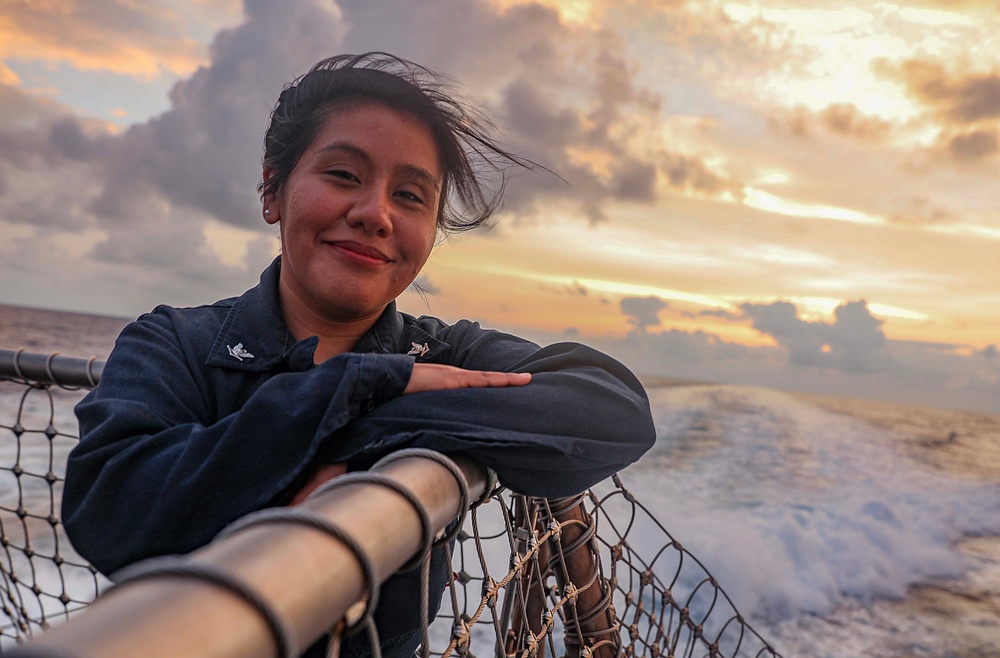 Willacoochee, Georgia, Native Serves Aboard USS Milius While Conducting Operations in the South China Sea