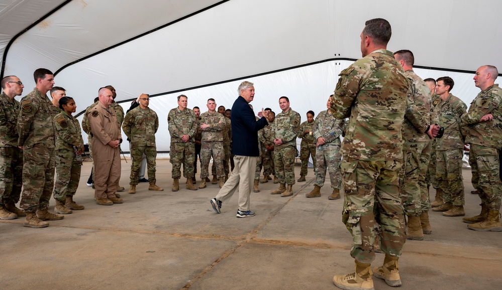 U.S. Senator Lindsey Graham visits Team PSAB