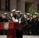 The Navy Band performs at the annual Blessing of the Fleet ceremony at the Navy Memorial