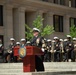 The Navy Band performs at the annual Blessing of the Fleet ceremony at the Navy Memorial