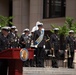 The Navy Band performs at the annual Blessing of the Fleet ceremony at the Navy Memorial