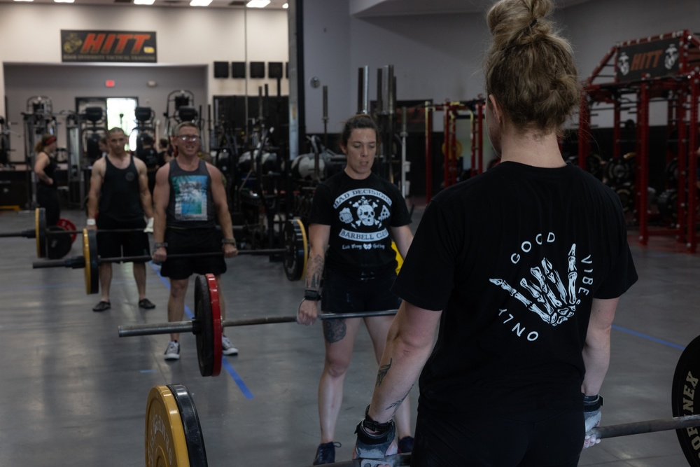 U.S. Marines and Sailors with 2nd Marine Logistics Group participate in the Commander’s Cup