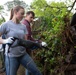 Marines Volunteer for Veteran Yard Cleanup